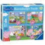 Ravensburger - Puzzle Peppa Pig 4 buc in cutie 12 16 20 24 piese Ravensburger - 2